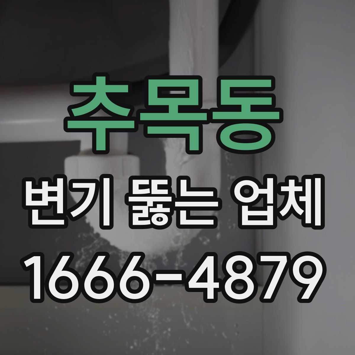 추목동 변기 뚫는 업체