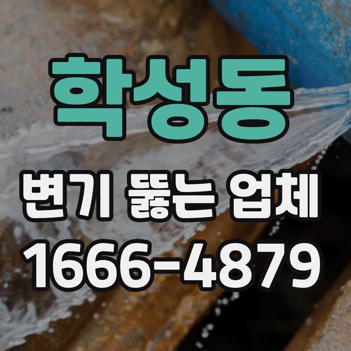 학성동 변기 뚫는 업체