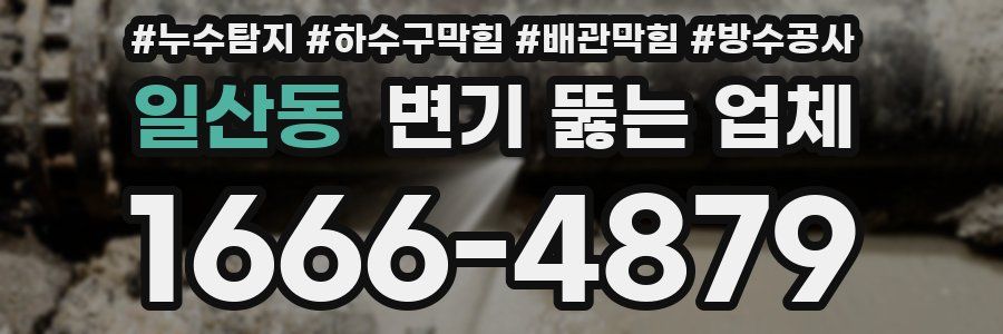 일산동 변기 뚫는 업체