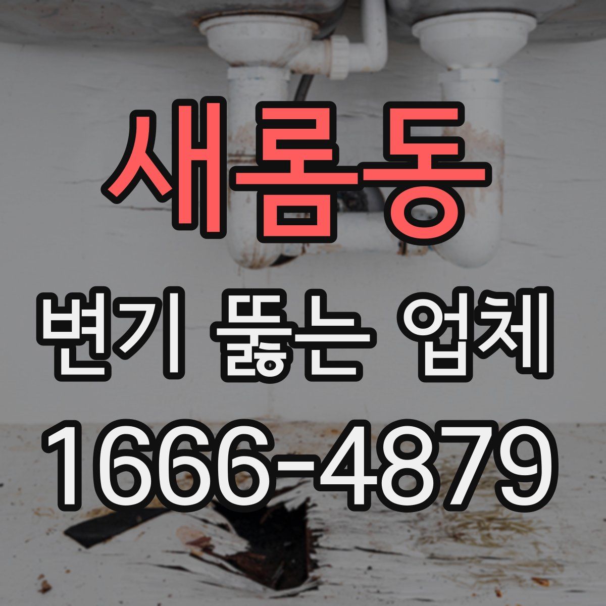 새롬동 변기 뚫는 업체