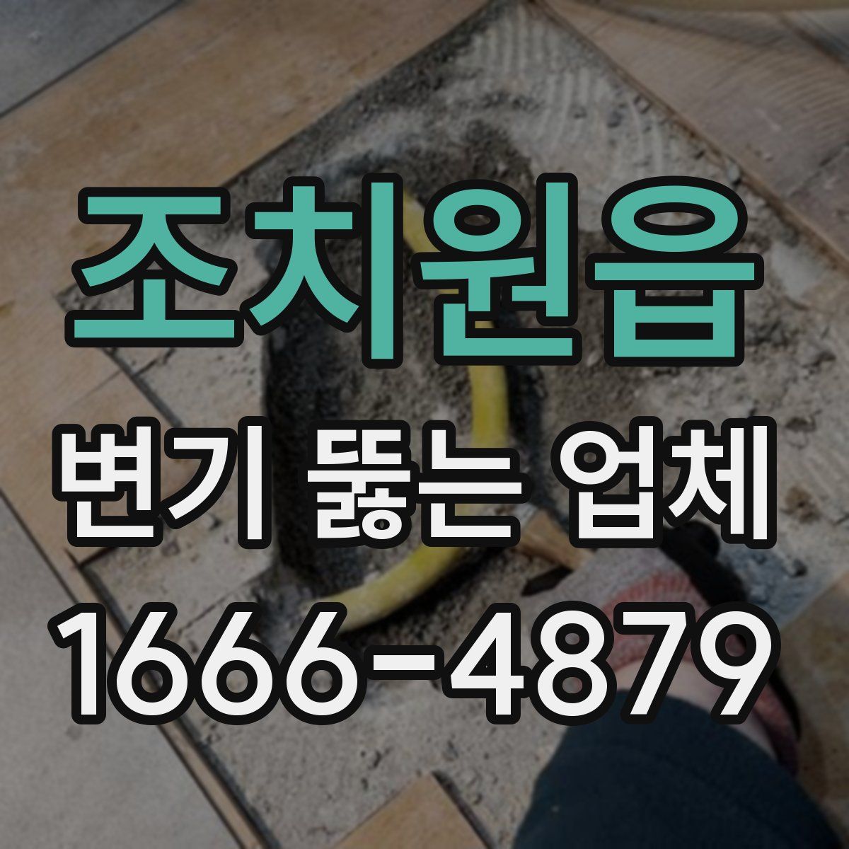 조치원읍 변기 뚫는 업체