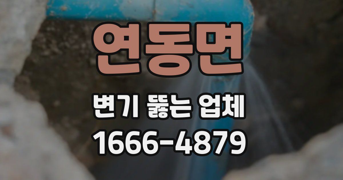 연동면 변기 뚫는 업체