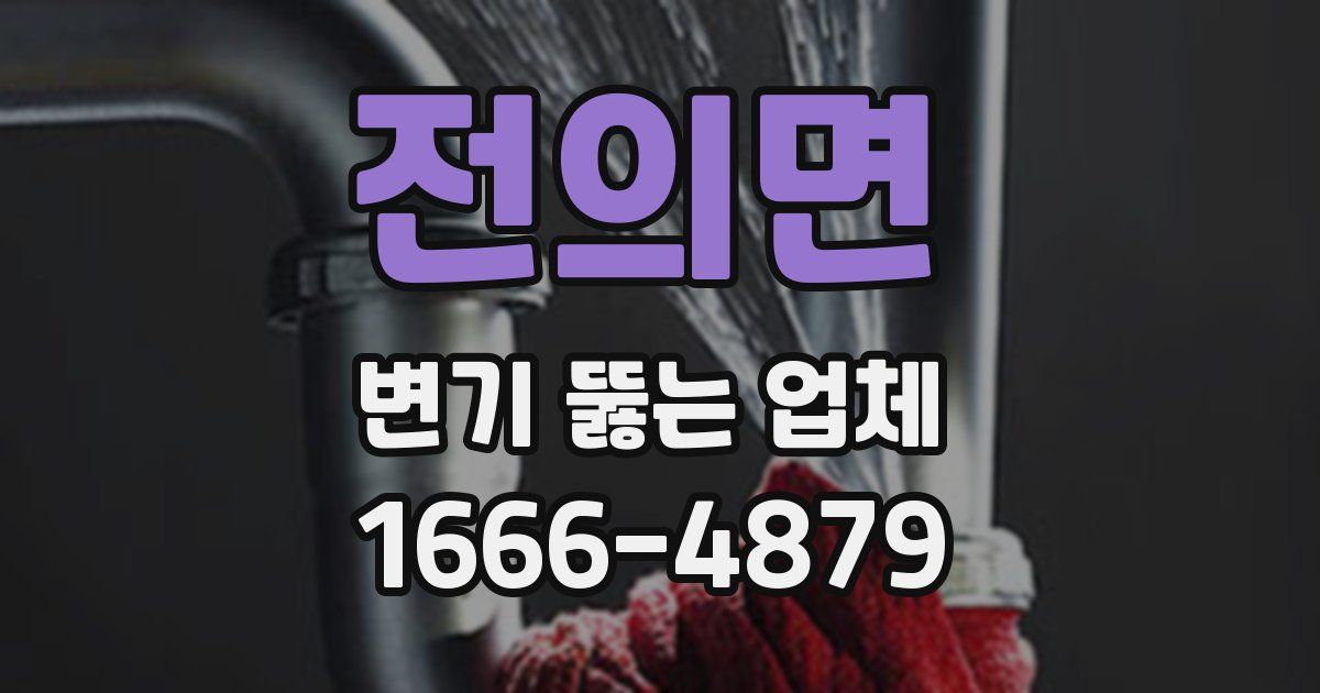 전의면 변기 뚫는 업체