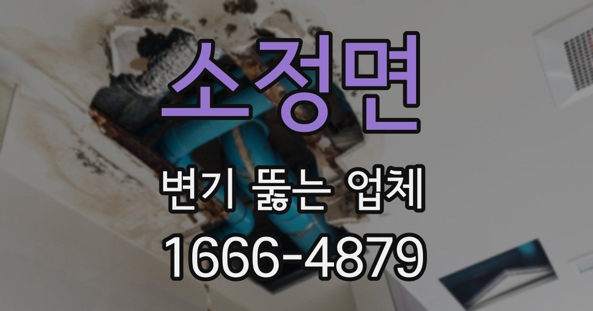 소정면 변기 뚫는 업체