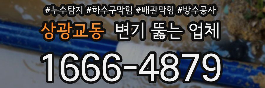 상광교동 변기 뚫는 업체