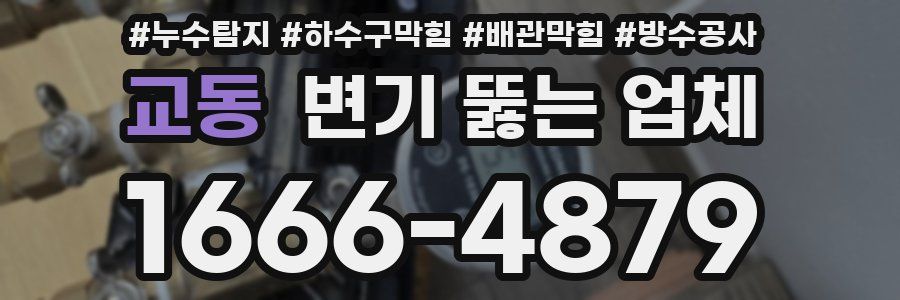 교동 변기 뚫는 업체