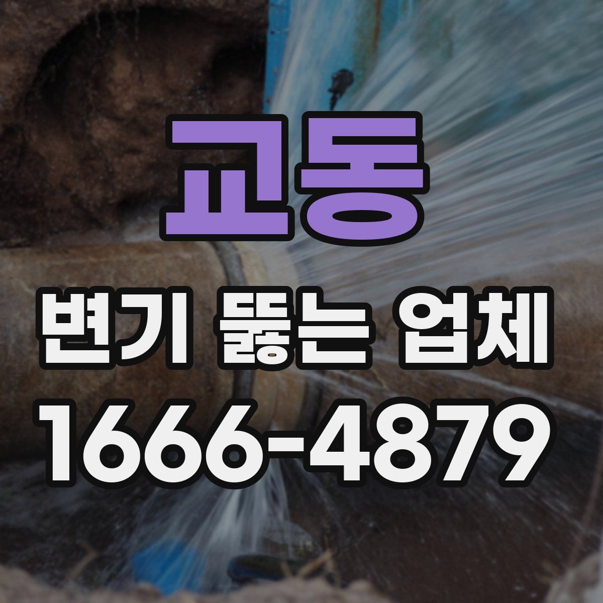 교동 변기 뚫는 업체