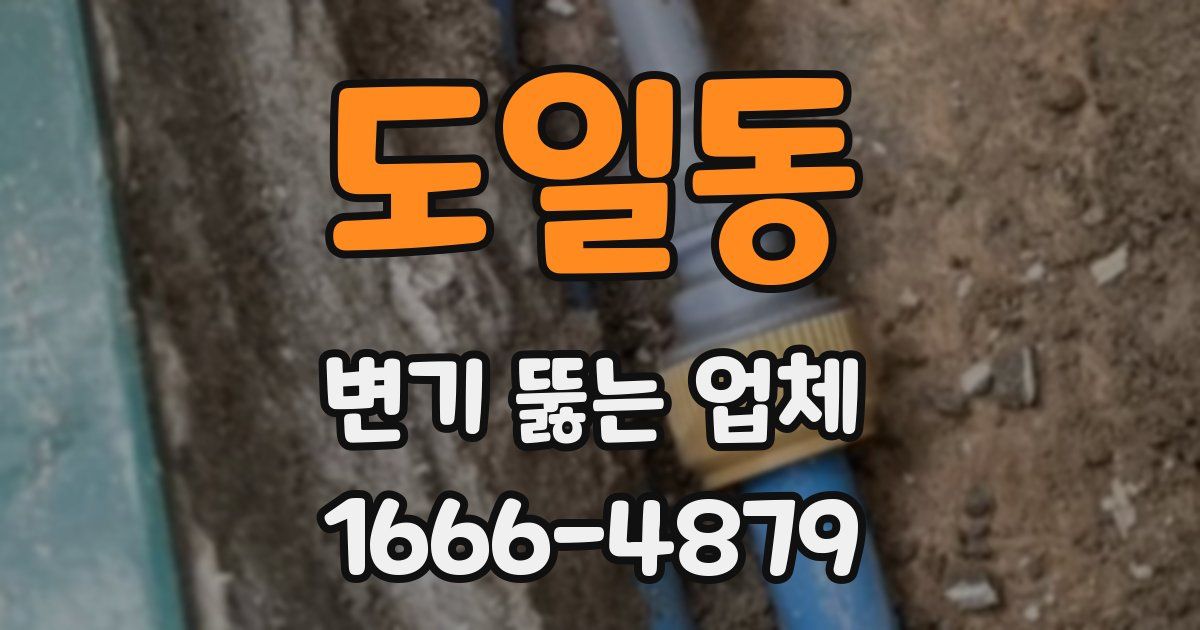 도일동 변기 뚫는 업체