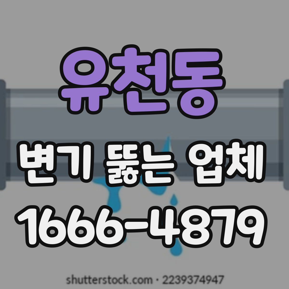 유천동 변기 뚫는 업체