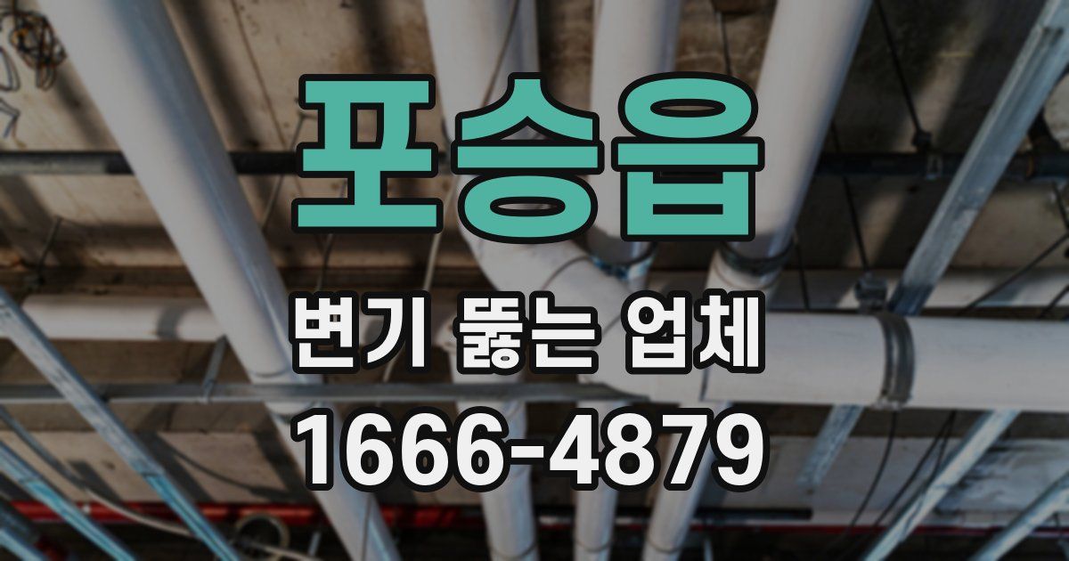 포승읍 변기 뚫는 업체