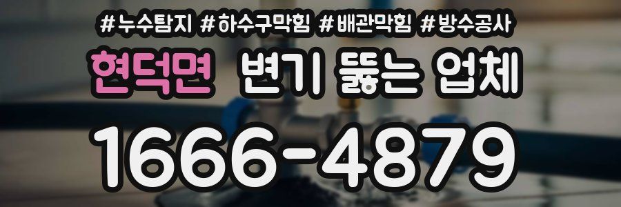 현덕면 변기 뚫는 업체