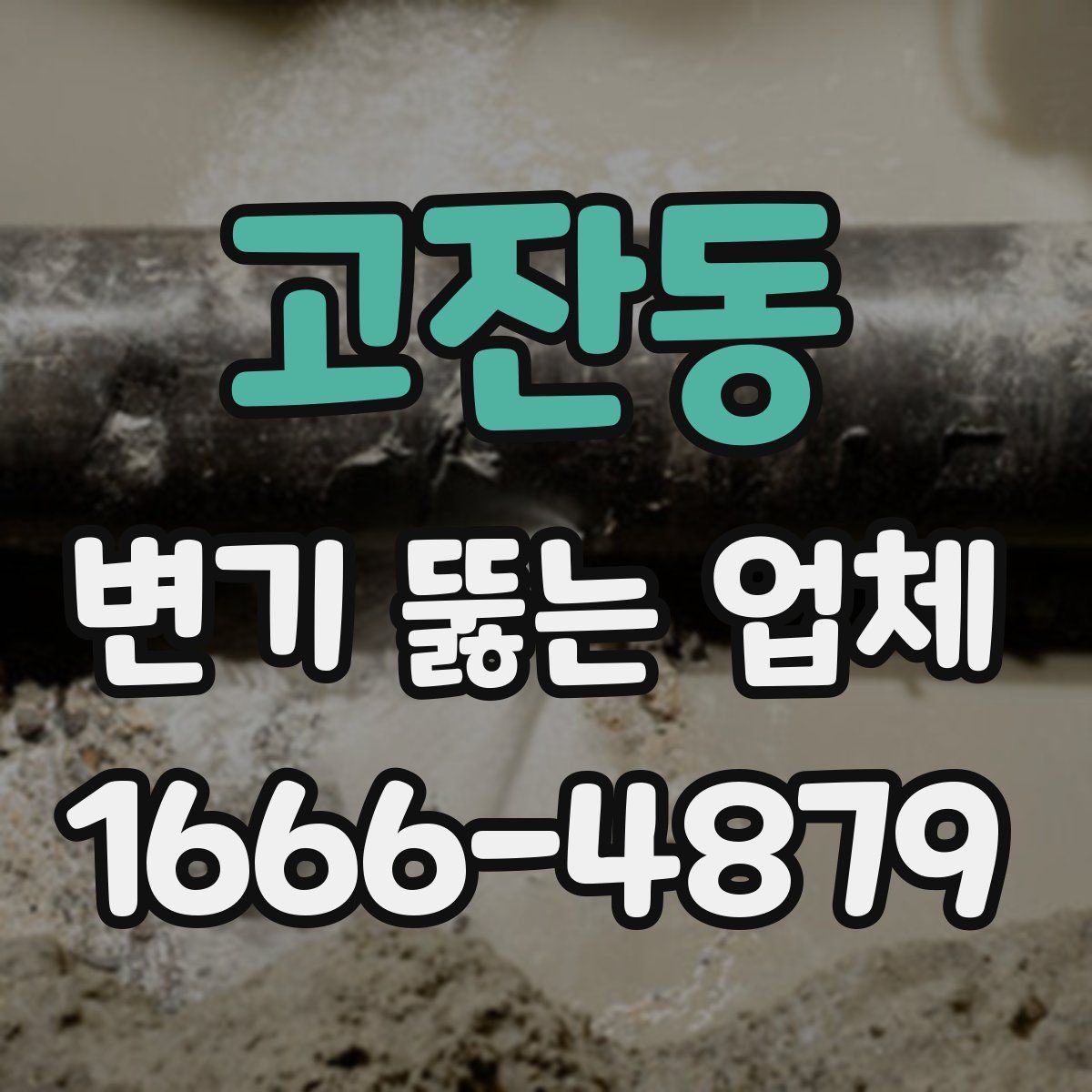 고잔동 변기 뚫는 업체