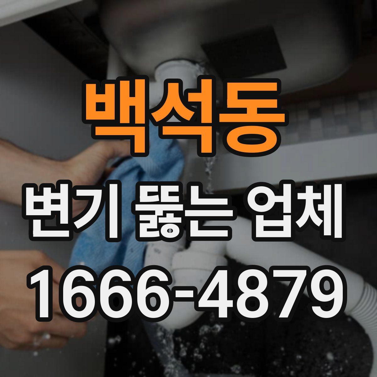 백석동 변기 뚫는 업체