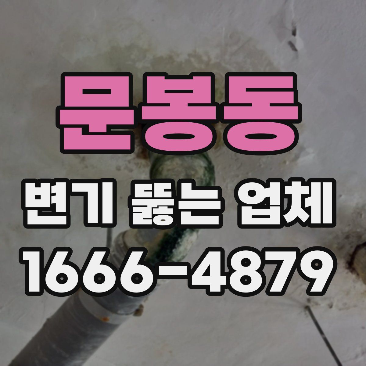 문봉동 변기 뚫는 업체