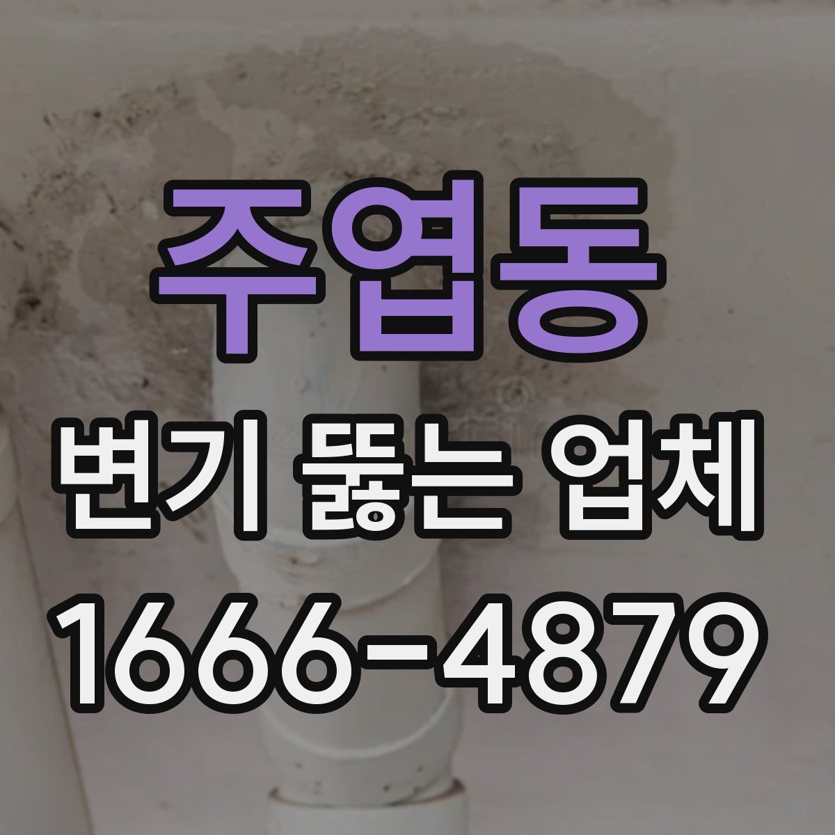 주엽동 변기 뚫는 업체