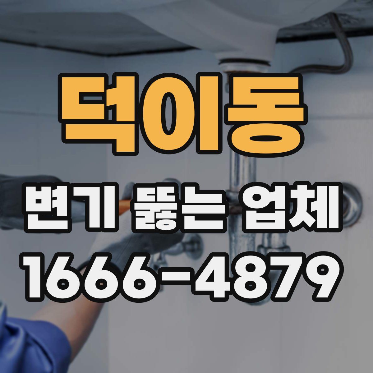 덕이동 변기 뚫는 업체