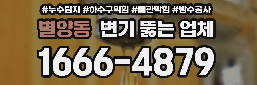 별양동 변기 뚫는 업체