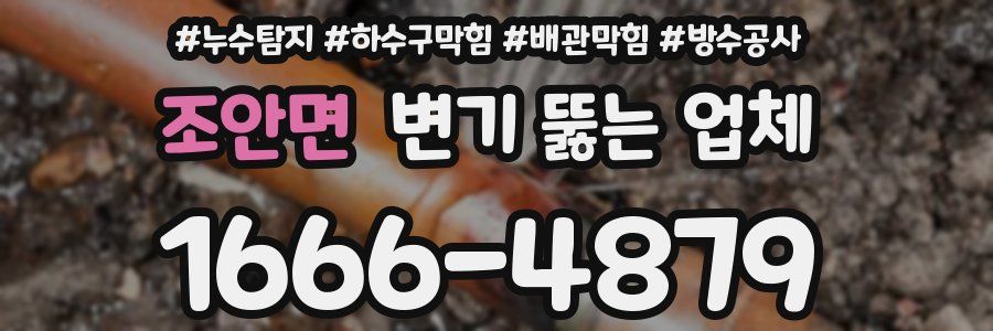 조안면 변기 뚫는 업체