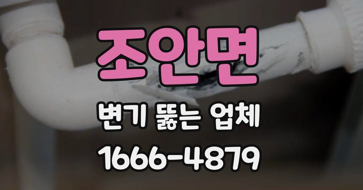 조안면 변기 뚫는 업체