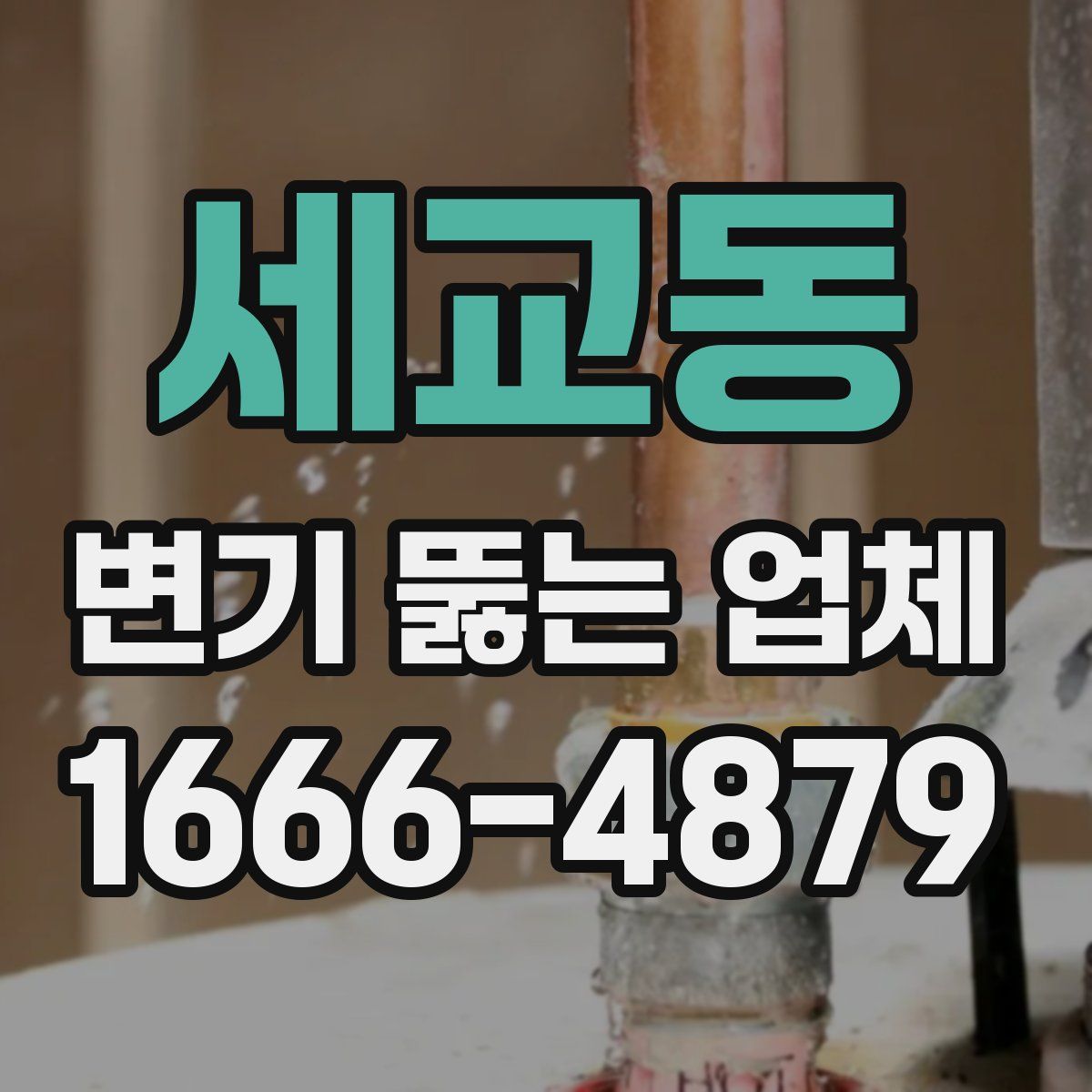 세교동 변기 뚫는 업체