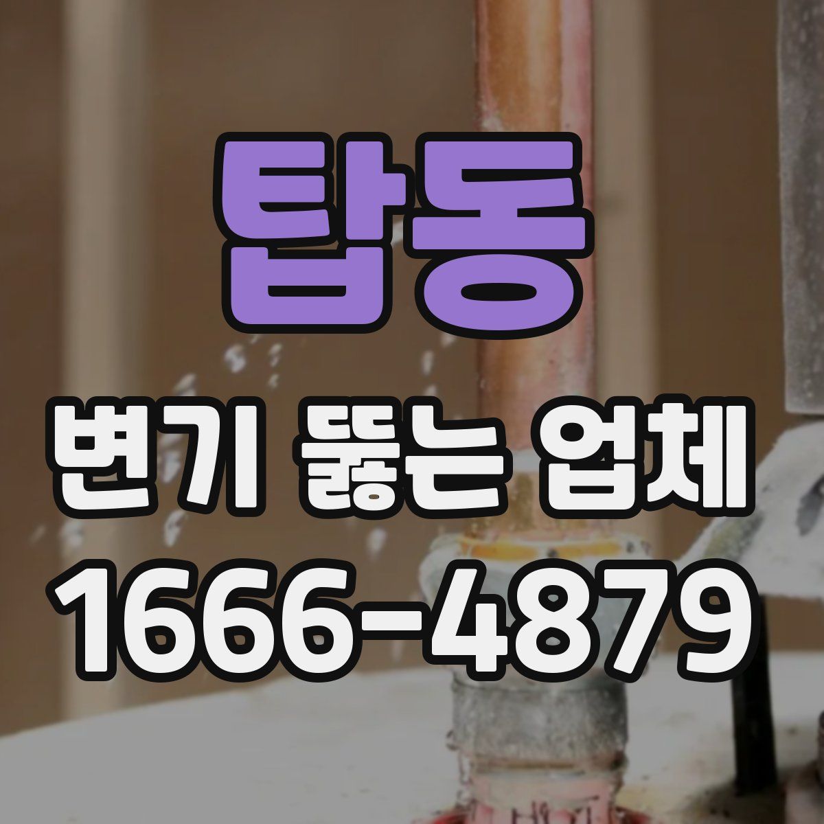 탑동 변기 뚫는 업체