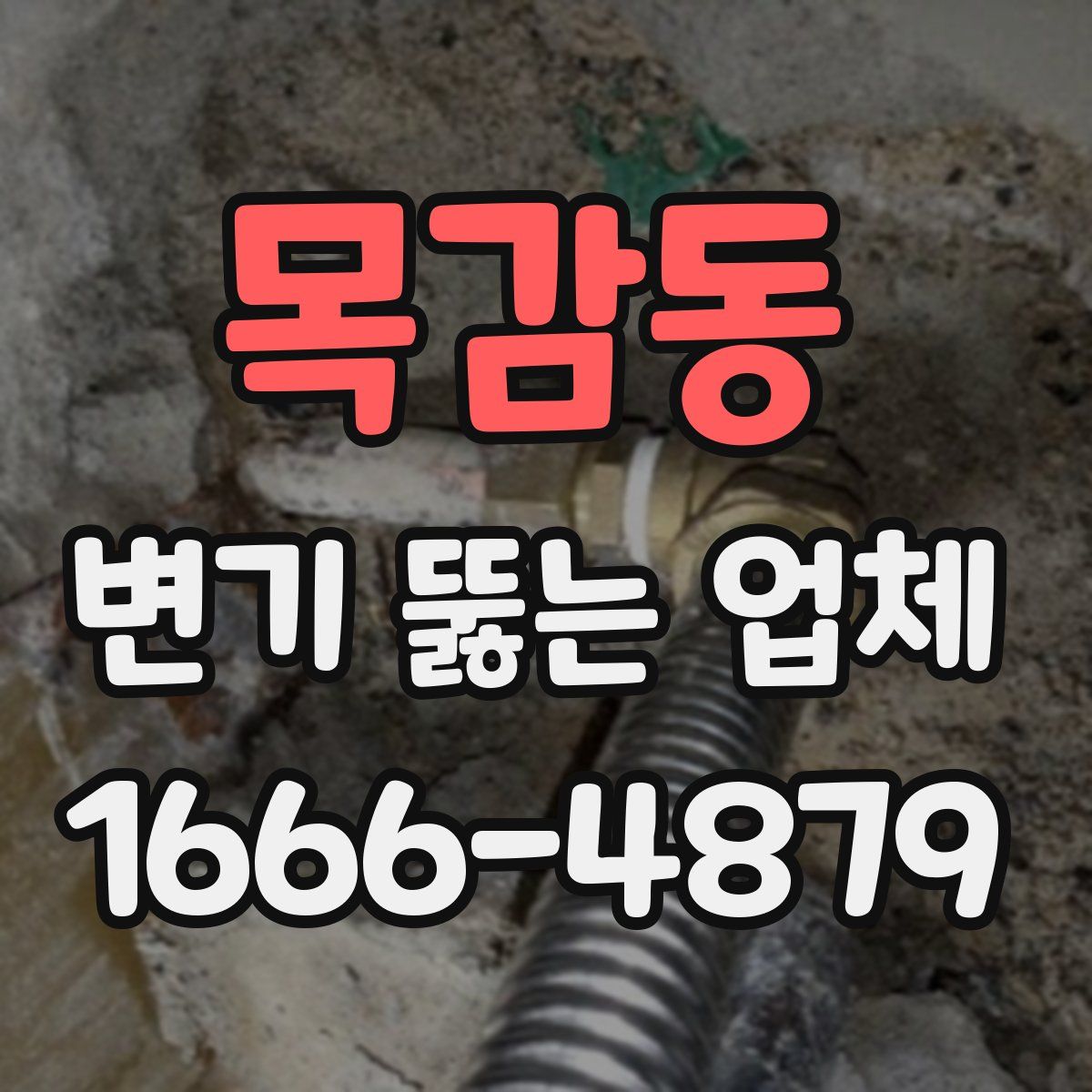 목감동 변기 뚫는 업체