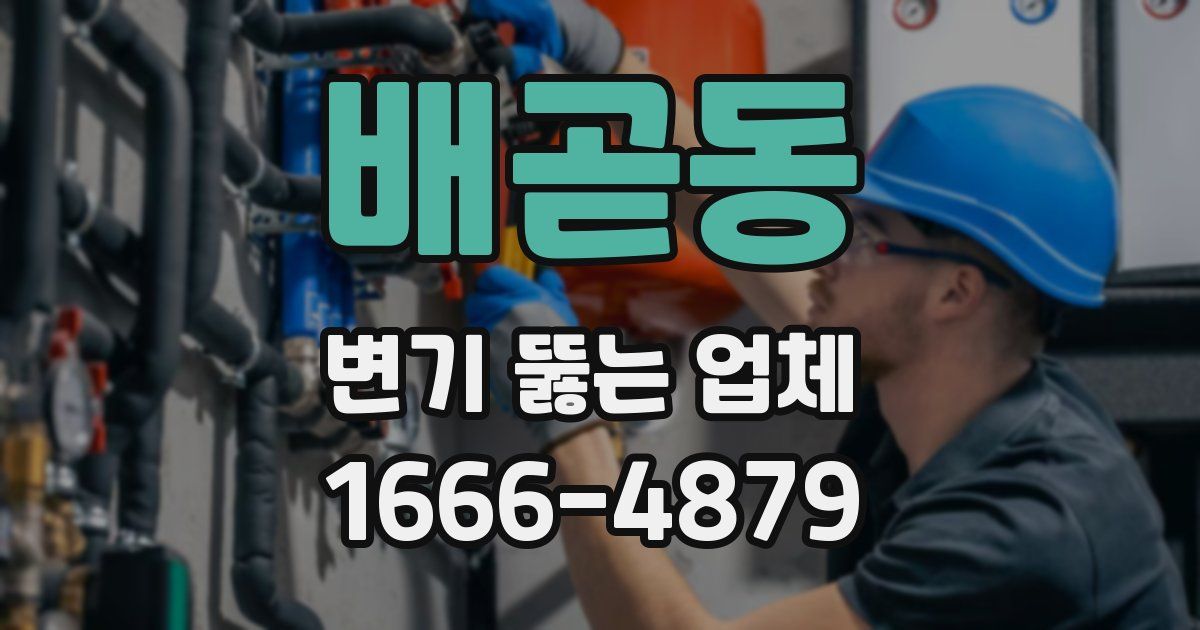 배곧동 변기 뚫는 업체