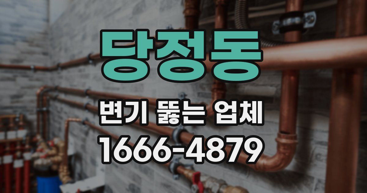 당정동 변기 뚫는 업체