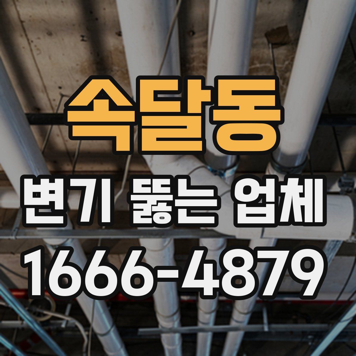 속달동 변기 뚫는 업체