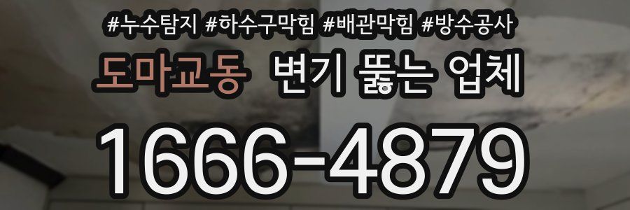 도마교동 변기 뚫는 업체