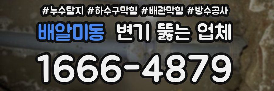 배알미동 변기 뚫는 업체