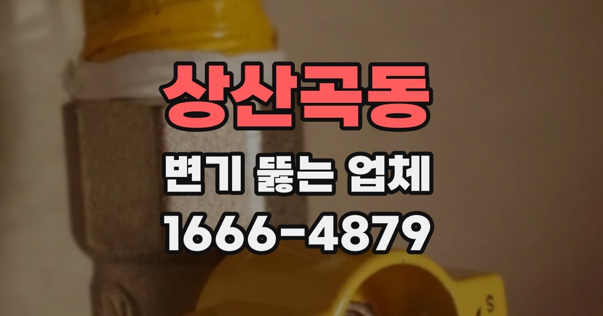 상산곡동 변기 뚫는 업체