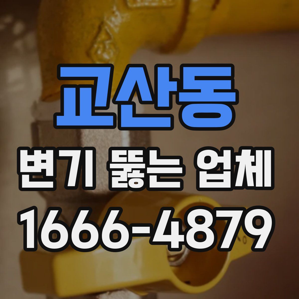 교산동 변기 뚫는 업체