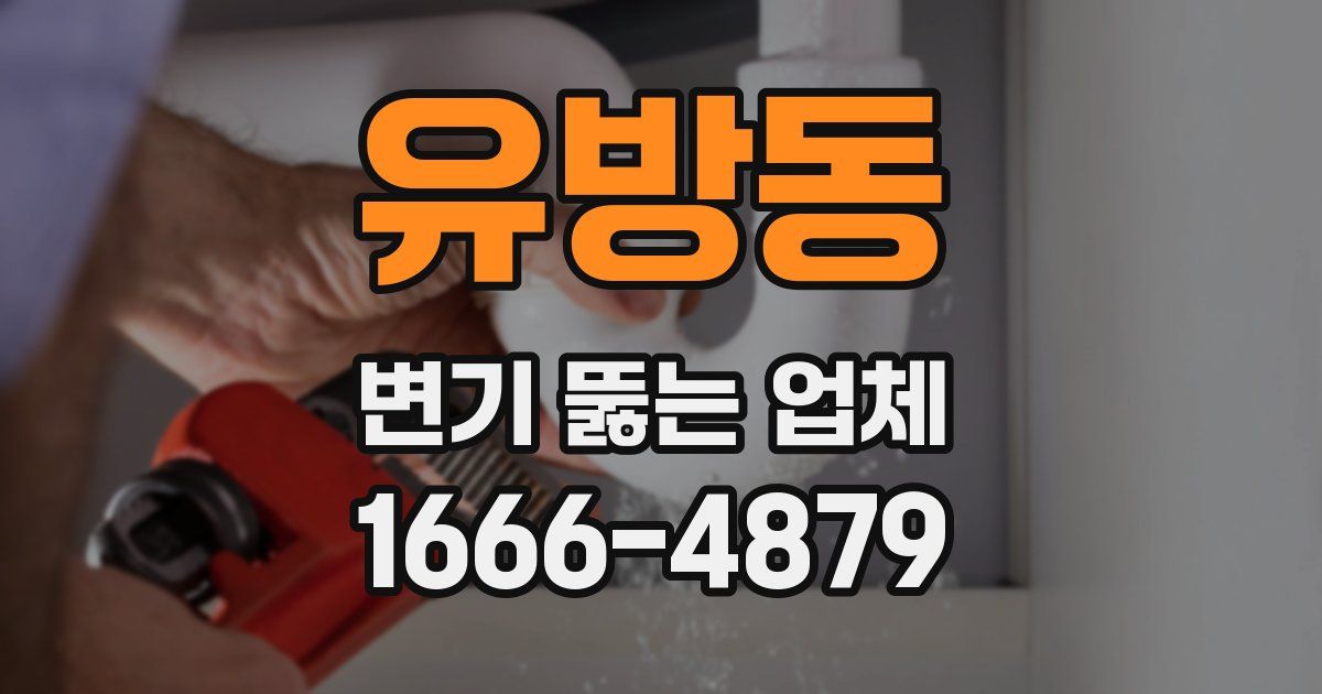 유방동 변기 뚫는 업체