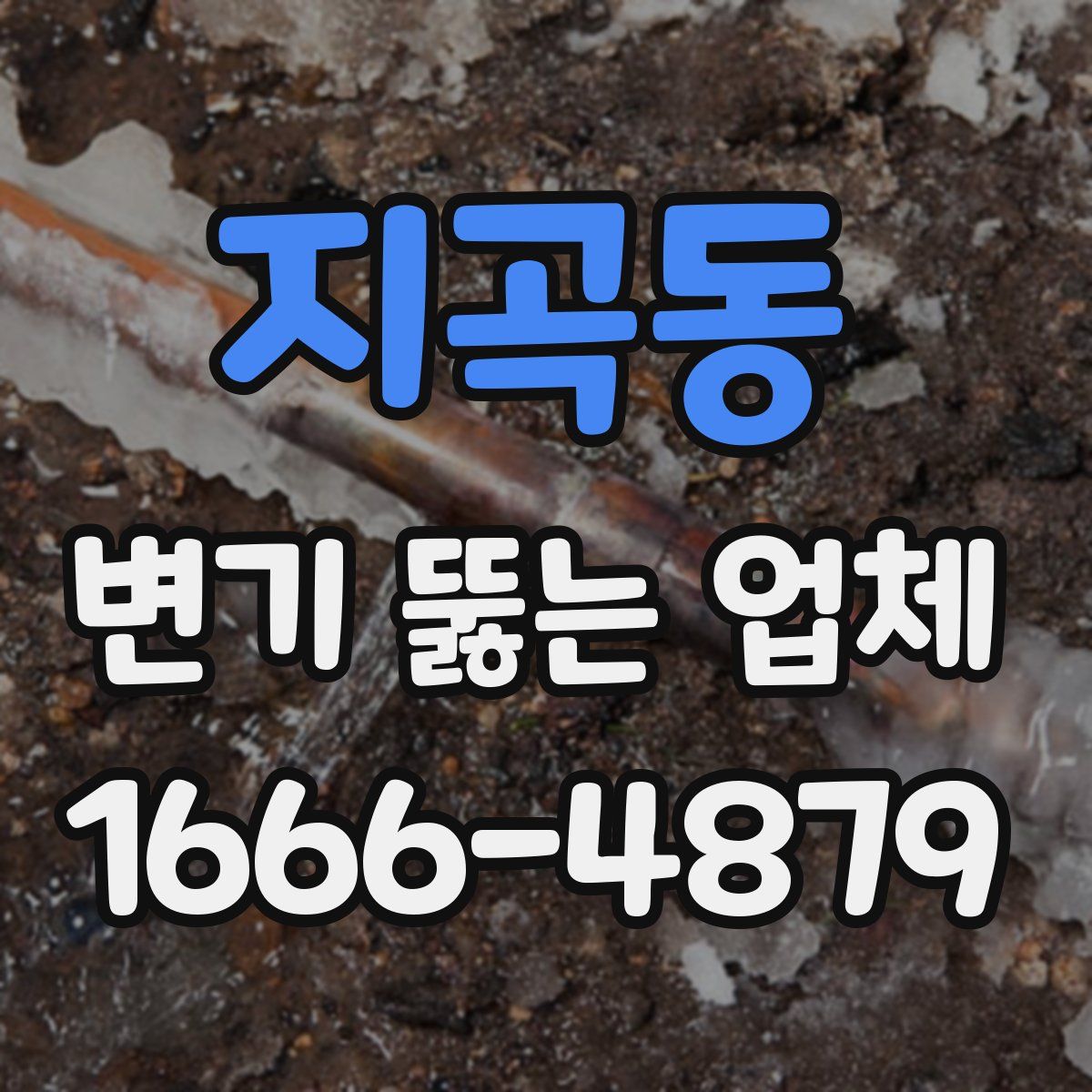 지곡동 변기 뚫는 업체