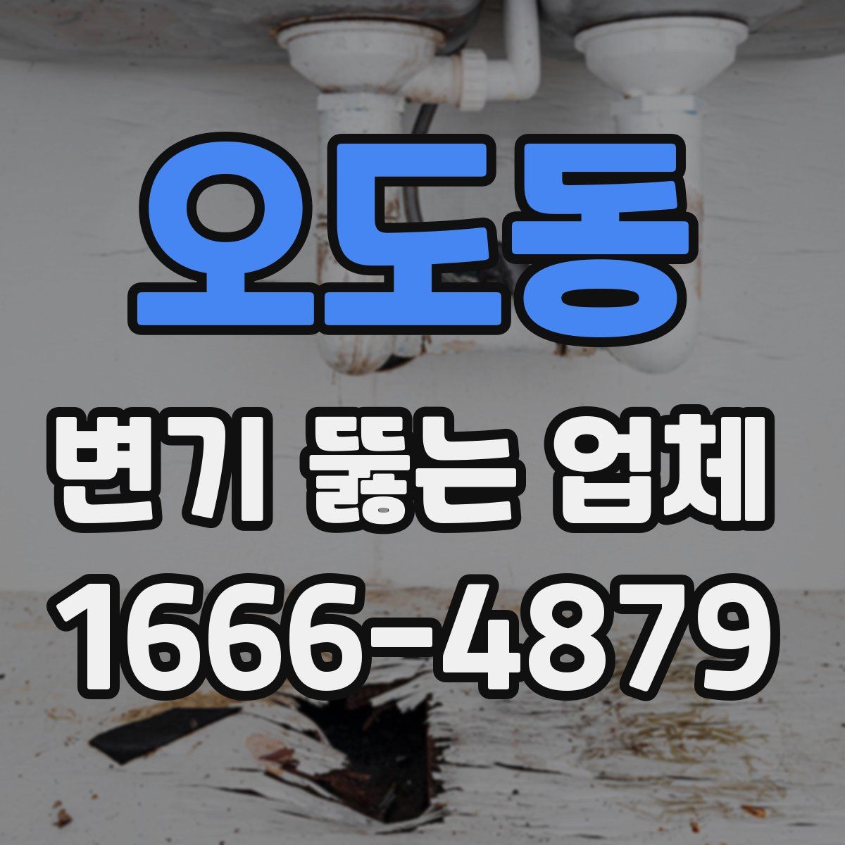 오도동 변기 뚫는 업체