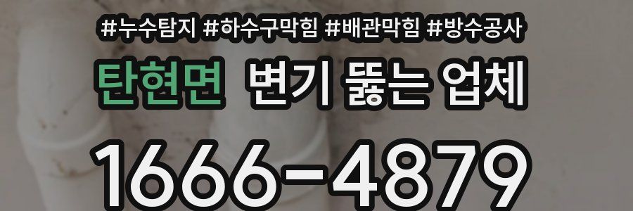 탄현면 변기 뚫는 업체