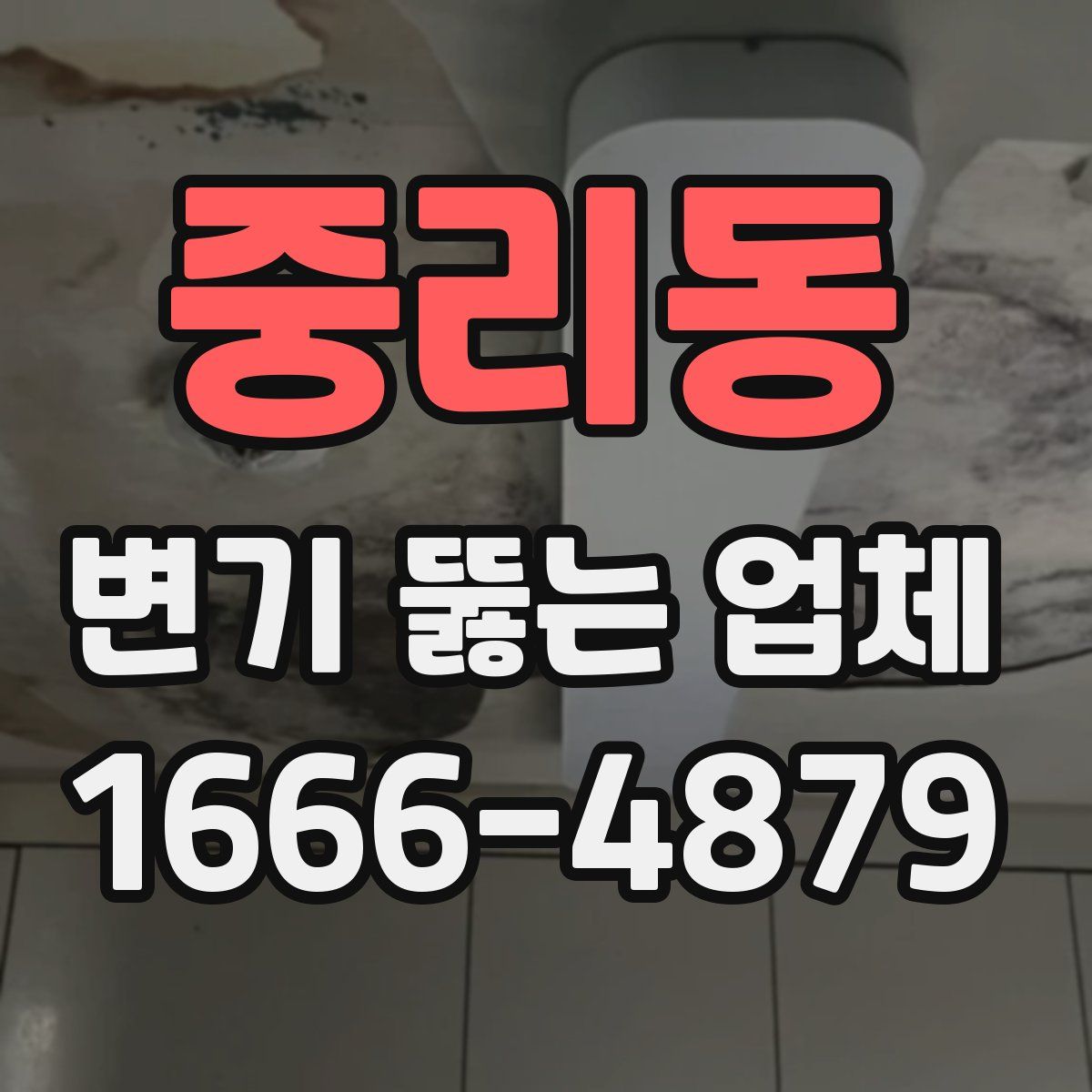 중리동 변기 뚫는 업체