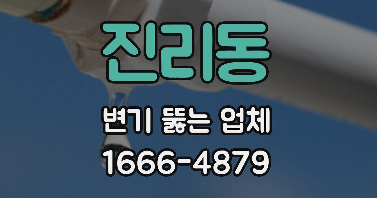 진리동 변기 뚫는 업체