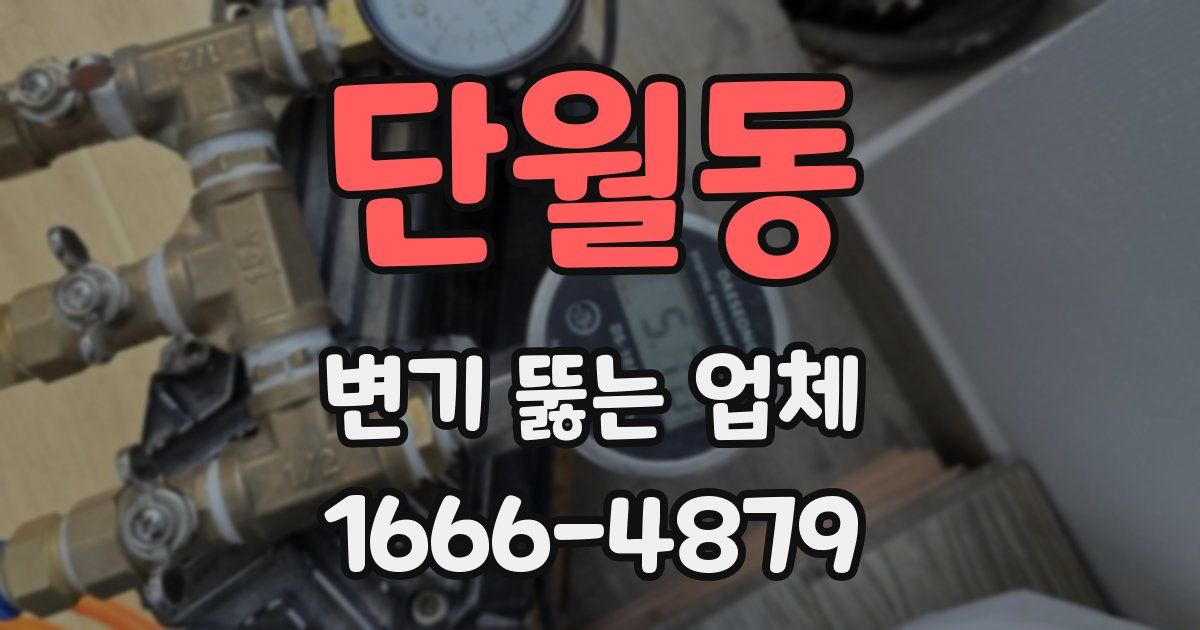 단월동 변기 뚫는 업체