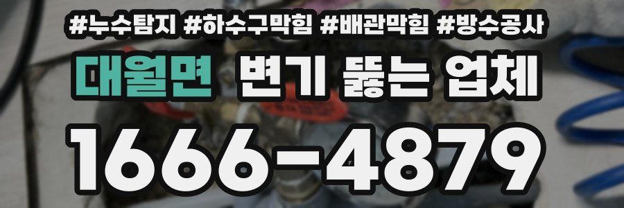 대월면 변기 뚫는 업체
