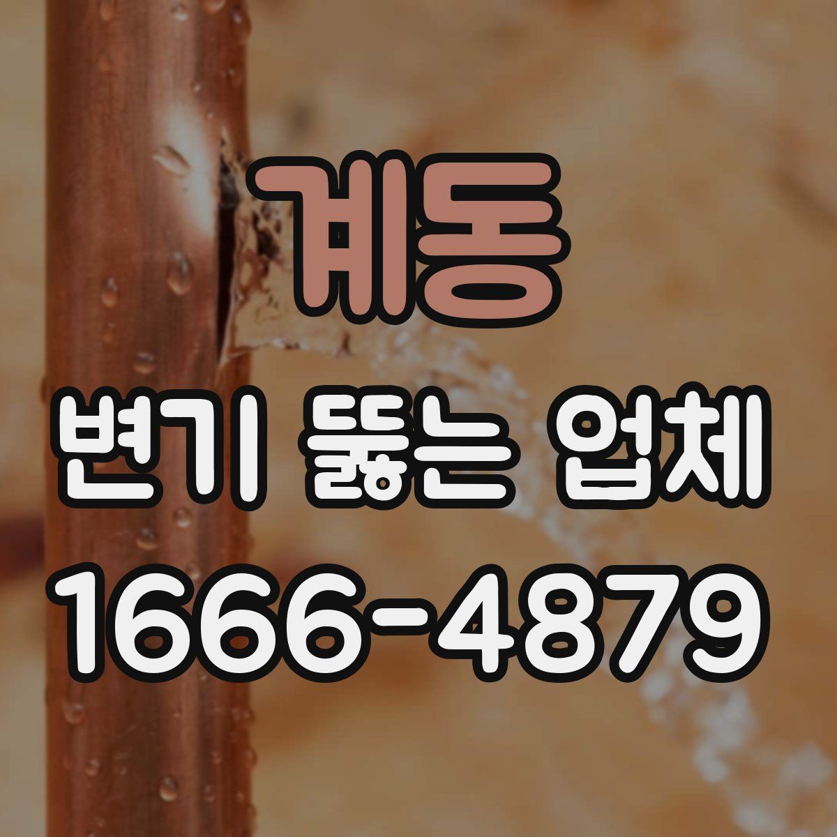 계동 변기 뚫는 업체