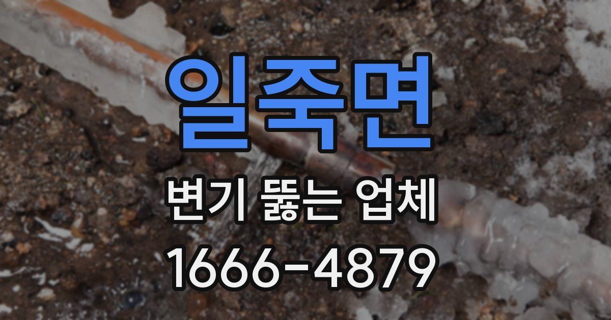 일죽면 변기 뚫는 업체