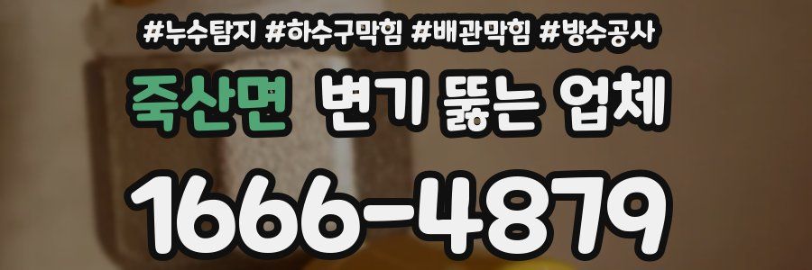 죽산면 변기 뚫는 업체