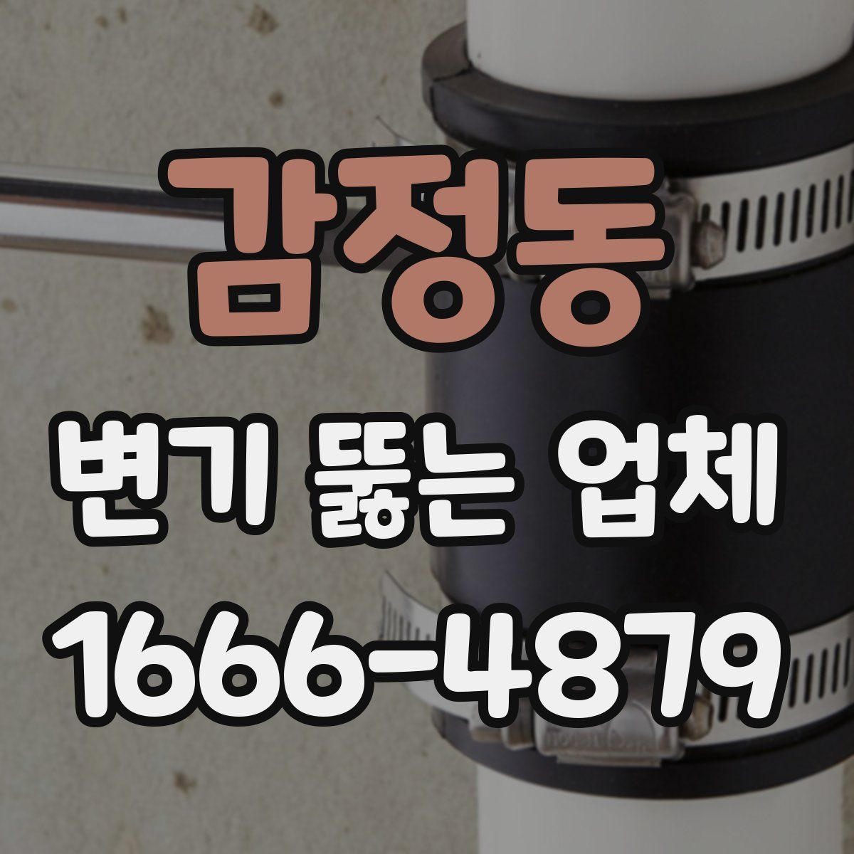 감정동 변기 뚫는 업체