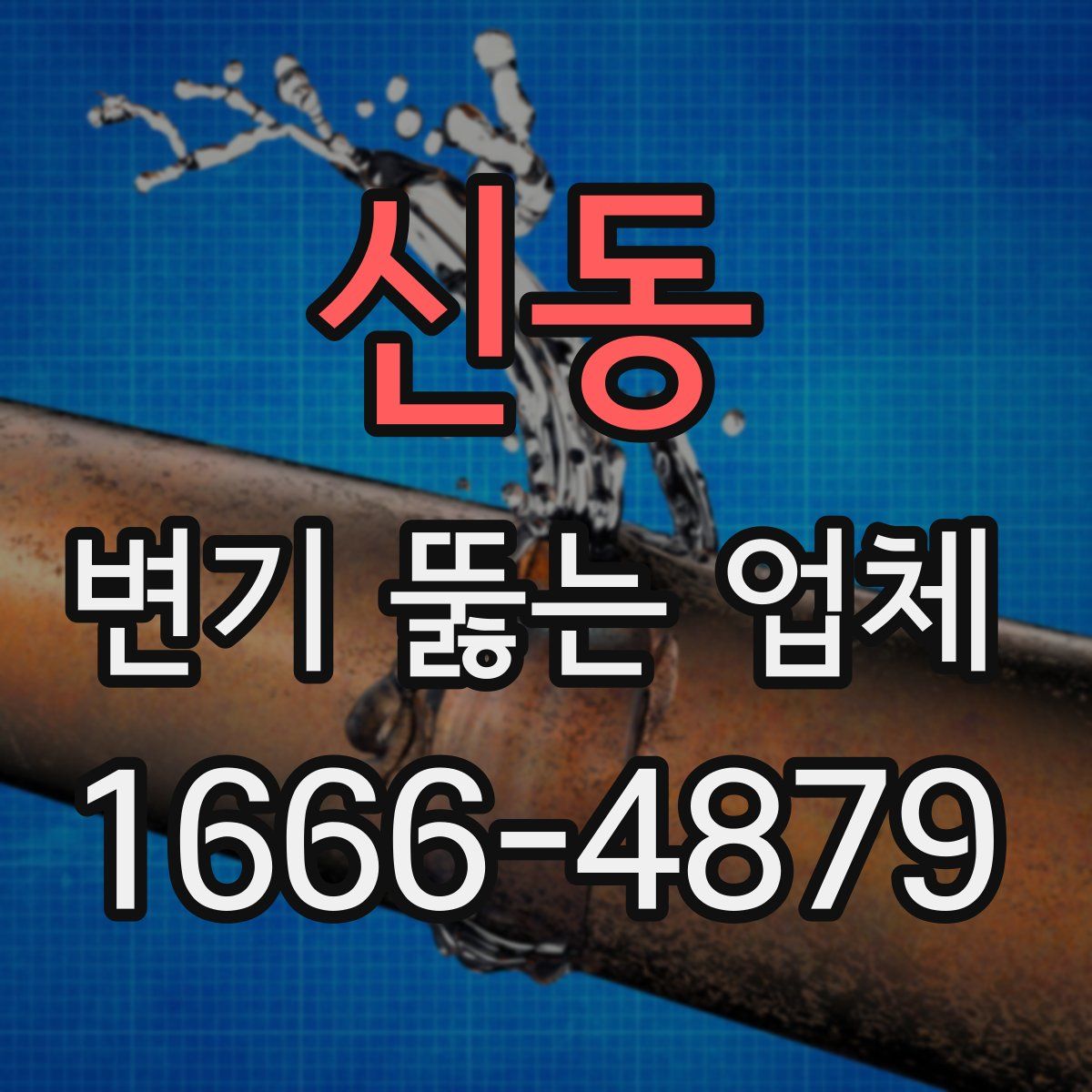 신동 변기 뚫는 업체