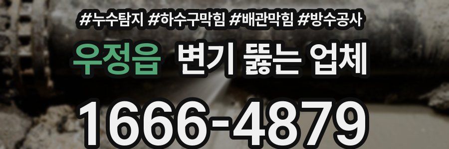 우정읍 변기 뚫는 업체