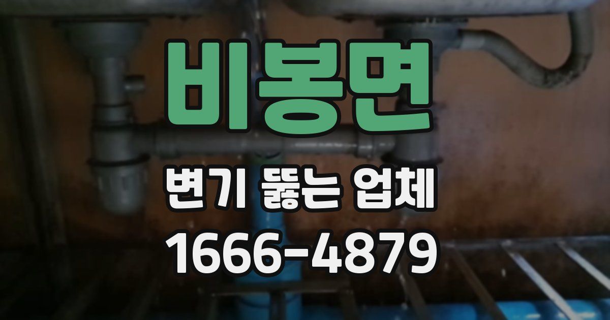 비봉면 변기 뚫는 업체