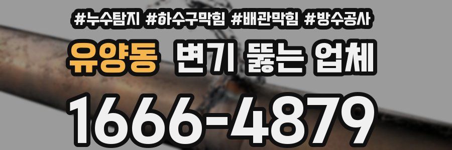 유양동 변기 뚫는 업체