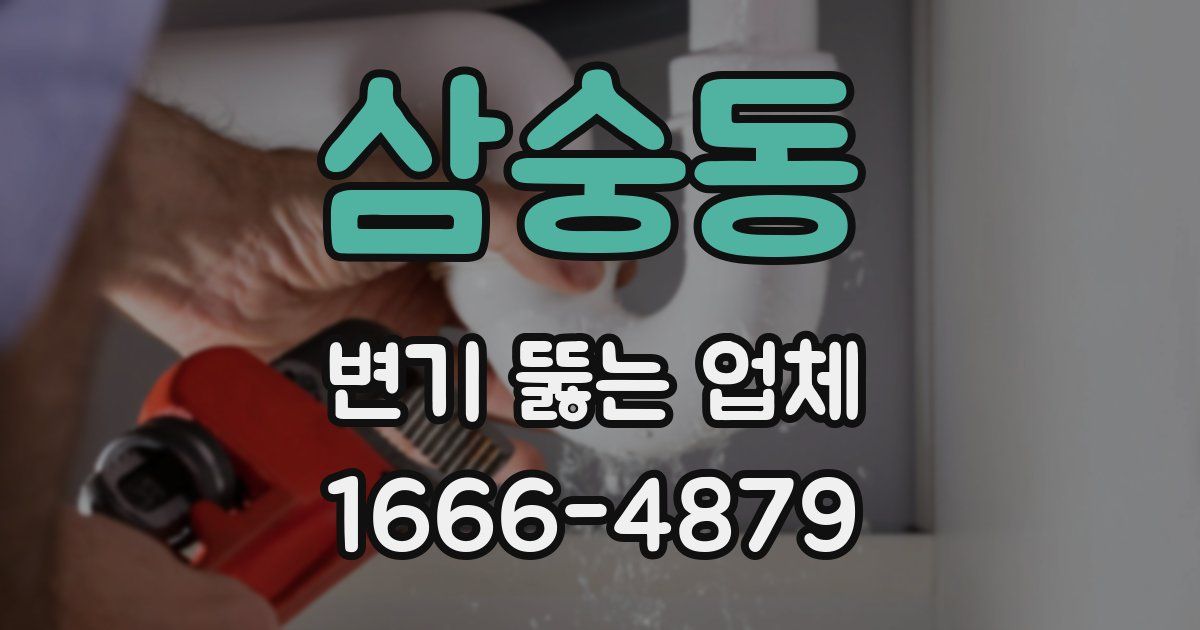 삼숭동 변기 뚫는 업체